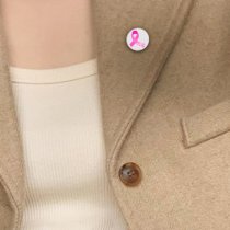 Custom Full Color Photo Charm Picture Frame Memorial Pin Tie Tack for Wedding Groom Bride/memory Funeral Mother Father Men Women- Round