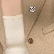 Custom Full Color Photo Charm Picture Frame Memorial Pin Tie Tack for Wedding Groom Bride/memory Funeral Mother Father Men Women- Square