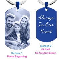 Custom Keychain with Picture Personalized Photo Keychain Gift Valentines Day for Men Boyfriend