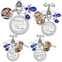 Forever in Your Heart: A Keepsake Photo Charm for Your Wedding Bouquet