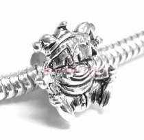 925 Sterling Silver My Baby Cute Clown Charm For Pandora Troll Biagi Chamilia European Jewelery