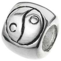 Sterling Silver Chinese YING YANG Bead Charm for Pandora Troll Chamilia Biagi European Jewelry