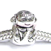 Sterling Silver CUTE BABY Little GIRL KID Bead Charm for Pandora Troll Chamilia Biagi European Jewelry