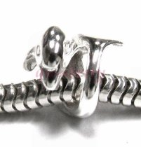 Sterling Silver CUTE Dancing DOLPHIN Focal Bead Charm for Pandora Troll Chamilia Biagi European Jewelry