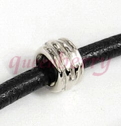 Sterling Silver Celtic Braid Tube Spacer Bead Charm for Pandora Biagi Troll Chamilia